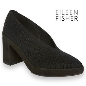 EILEEN FISHER Signy Pump in Black Size 8